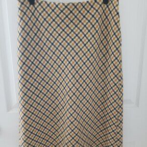 Womens checked skirt